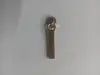 Zipper 41 factory wholesale luggage and tent zipper pulls, metal color zinc alloy, can be selected as large-bottom long plate zipper pulls Specification image